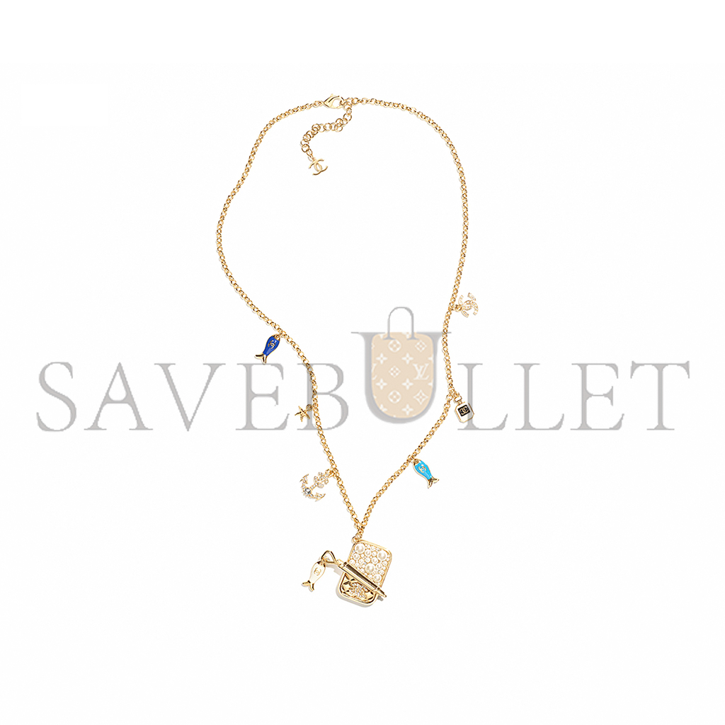CHANEL LONG PENDANT NECKLACE ABF041